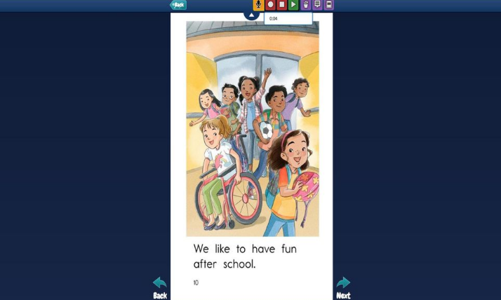 Hướng dẫn cách tải bản thu âm khi đọc sách Raz Kids mở rộng